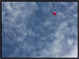 Balonik, Niebo, Różowy